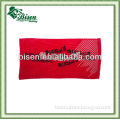 High quality reactive printed velour beach towel with logo